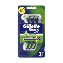 Gillette Blue3 Sensitive Kullan At Tıraş Bıçağı 3'lü 20'li Paket