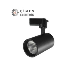 Noas Yl29 4001 Siyah Kasa Lyon 40w Ray Spot 6400k Beyaz Işık Diğer
