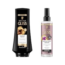 Repair Saç Bakım Kremi 360 Ml + Gliss Serum Deep Repair Sıvı Saç Kremi 200 Ml