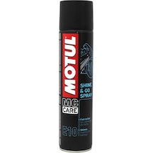 Motul E10 Shine & Go Spray Parlatıcı Sprey 400 ML