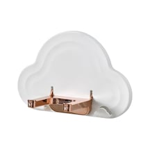 Homyl Duvar Saç Kurutma Makinesi Tutucu Depolama Standı Beyaz Beyaz