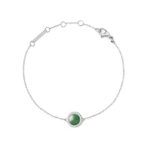 Audrey Bracelet Jade Silver Gümüş