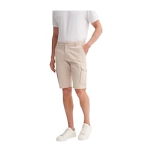Cazador Erkek Bermuda Fit Kargo Şort Bej