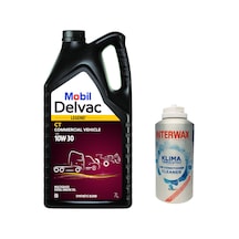 Mobil Delvac Legend Commercial Vehicle 10W-30 Motor Yağı 7 L + İnterwax Klima Temizleyici 150 ML