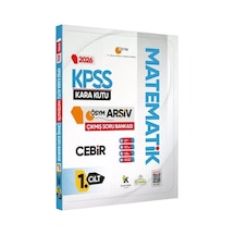 2026 Kpss Matematik Kara Kutusu 1.cilt Cebir Ösym Çıkmış Soru Bankası Konu Özetli Dijital Çözümlü