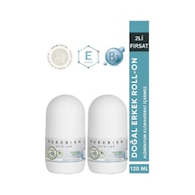 2 Li Fırsat Paketi Doğal Roll On Deodorant Erkek Beyazlatıcı Etki, Ter Kokusu Önleyici, Alkolsüz, Vegan, Leke Bırakmaz