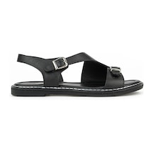 Ziya Kadın Hakiki Deri Sandalet 1611020z5407 Siyah 1611020z5407 000 36