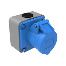 Bemis IP44 CEE Norm 3/16A Duvar Priz 220V - 250V BC1-1403-2510