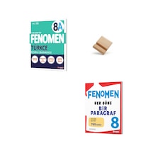 Fenomen Lgs 8. Sınıf 2027 A Serisi Türkçe Ve Her Güne Bir Paragraf Soru Bankası + Telefon Standı