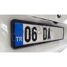 Piyano Siyah Plaka Çerçevesi (2Adet Piano Black Plakalık Kabı) 228109018