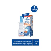 Sterimar Burun Spreyi Stop & Protect So-uk Algınlı-ı 20 Ml 3 Adet