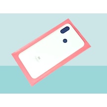 Xiaomi Mi 8 Uyumlu Arka Kapak Batarya Kapağı - Beyaz Çok Renkli