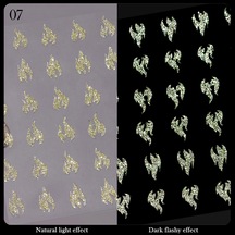 3d Reflektif Efekt Nail Art Sticker Model - 7 55881-7