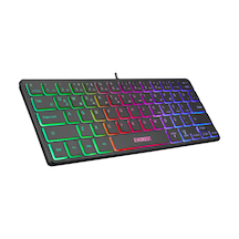 Everest KB-73M MINICO USB Rainbow Aydınlatmalı Mini Q Klavye