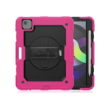 Zengemtx Newface Apple Uyumlu iPad Pro 11 2020 Kılıf Pars Tablet Kapak - Pembe