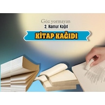 A4 Kitap Kağıdı 2. Hamur Kağıt Göz Yormayan Kağıt 60 Gram 50 Adet