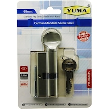 Cerman Mandallı Saten Barel Kilit 68mm Ym-b68ms 4915