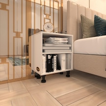 Kenzlife Komodin Tereşkova Byz 47 39 19 Mutfak Banyo Ofis Dolabı Komidin Siyah Ayaklı M Cordoba