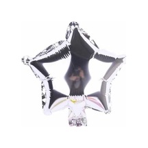 Gümüş Renkli Yıldız Folyo Balon 45 Cm A