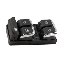 Audi A5 Sol Ön Dörtlü Cam Açma Düğmesi Anahtarı 2008-2012 krom