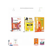 Günay 8. Sınıf Lgs Türkçe 072 300 Soru Hediyeli 3 Kitap Seti