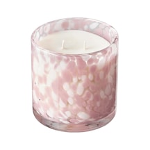 Bardakta Kokulu Mum , Pembe, 50 Saat, Pembe Çiçekler