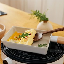 Neoflam Fika Alüminyum Döküm Omlet Tavası Bej 15 cm
