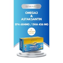 Senkavit Omega 3 Ve Astaksantin İçeren Yumuşak Kapsül 90 Lı