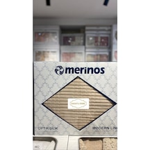 Saraylı Home Merinos Modern Line Yatak Örtüsü Krem