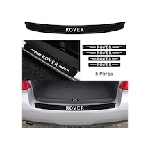 Rover 820 İçin Uyumlu Aksesuar Oto Bağaj Ve Kapı Eşiği Sticker Set Karbon