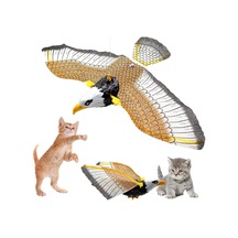 Elektrikli Uçan Kartal Kedi Oyuncağı 2 Li Paket Asılı Uçan Kuş Kedi Oyuncakları Hareketli Kanatlı İnteraktif Kedi Oyuncağı Ev Kedileri İçin Oyun