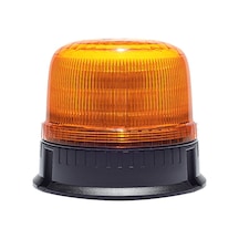 Mesan Amber Tepe Lambası Ece R65 Ece R10 3 Modes Sparkıng Dome Ms 825.12-24v