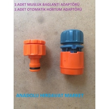 Sayım Otomatik Musluk Baglantısı Ve Adaptörü 2 Li Set