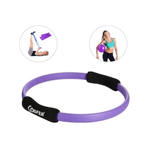 Sportif Pilates Çemberi - Pilates Bandı ve Denge Topu - 3 Lü Pila