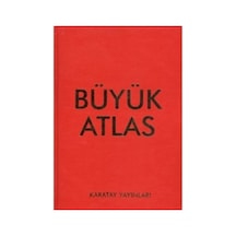 Büyük Atlas - Ciltli Çok Renkli