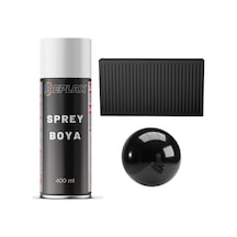 Siyah Radyatör Kalorifer Petek Sprey Boyası 400 Ml.