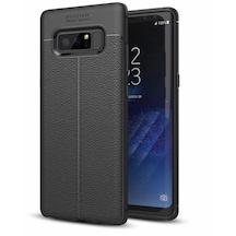 Samsung Galaxy Note 8 Kilif Silikon Deri Görünüm Auto-Focus 525897077