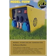 Otw Model 915w Taşınabilir Güç İstasyonu Lifepo4 Bataryalı Solar Jeneratör