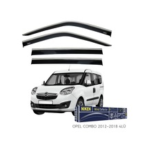 Opel Combo Niken Kromlu Cam Rüzgarlığı 4lü Set 2012 2018