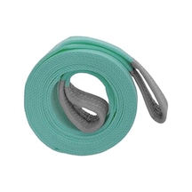 Yük Kaldırma Sapan Polyester Spanzet 2 Ton 2 Metre Turkuaz Sağlam Taşıma İndirme Araç Çekme Halat