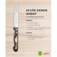 Mithat Şakir 24'lük Ekmek Ve Salata Bıçağı Ahşap Mutfak Bıçağı