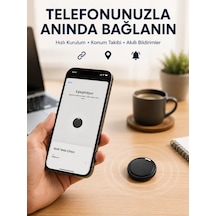 Airtag Akıllı Eşya Takip Cihazı Apple Ve Android Uyumlu Uzun Pil