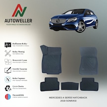 Mercedes-benz A Serisi 2018 Sonrası W177 Uyumlu Havuzlu Oto Paspas Hatchback
