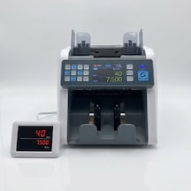 Bill Counter Al-930 Tek Katlı Çift Cıslı Karışık Para Sayma Makinesi 8 Ülke Para Birimi