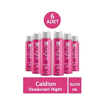 Caldion Deodorant Night Kadın 150 Ml 6 Adet