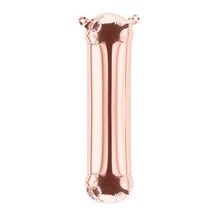 I Harfi Rose Gold Folyo Balon 34 İnç 80 Cm