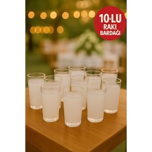 14 Adet Plastik Rakı Bardağı Düğün, Davet, Organizasyon,parti Için Şeffaf Plastik, Dayanıklı