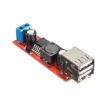 Dual Usb Soket Output 9v/12v/24v/36v To 5vdc-dc 3a Step-down Araç Şarj