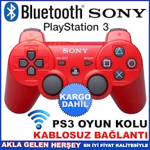 Sony Playstation3 Bluetooth Wireless Kol Kırmızı