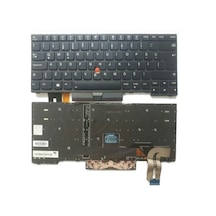 Lenovo Thinkpad E490s Uyumlu Notebook Klavyesi, Laptop Tuş Takımı Siyah Tr